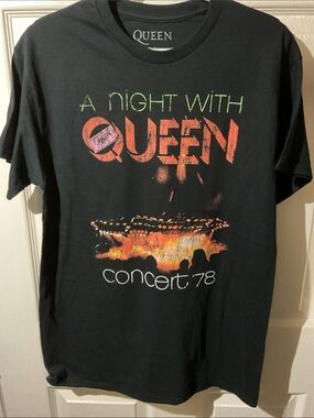 Queen 1978 Concert Tour Tee with Backhit
